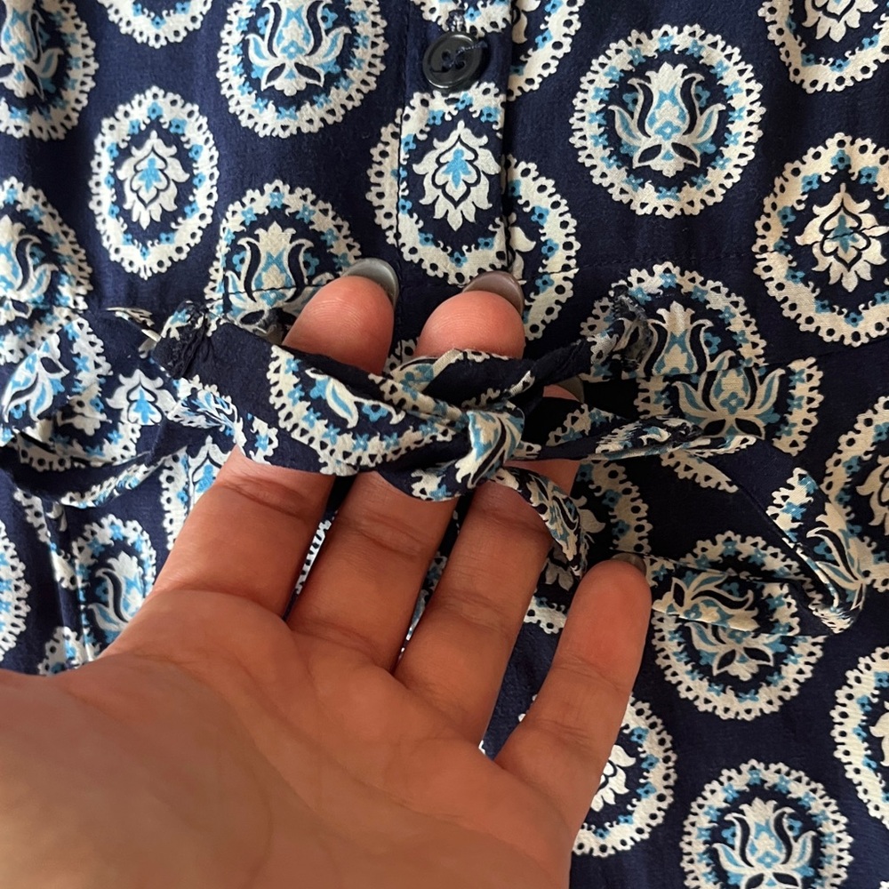 Boden Monochrome Patterned Jumpsuit - Picture 4 of 10